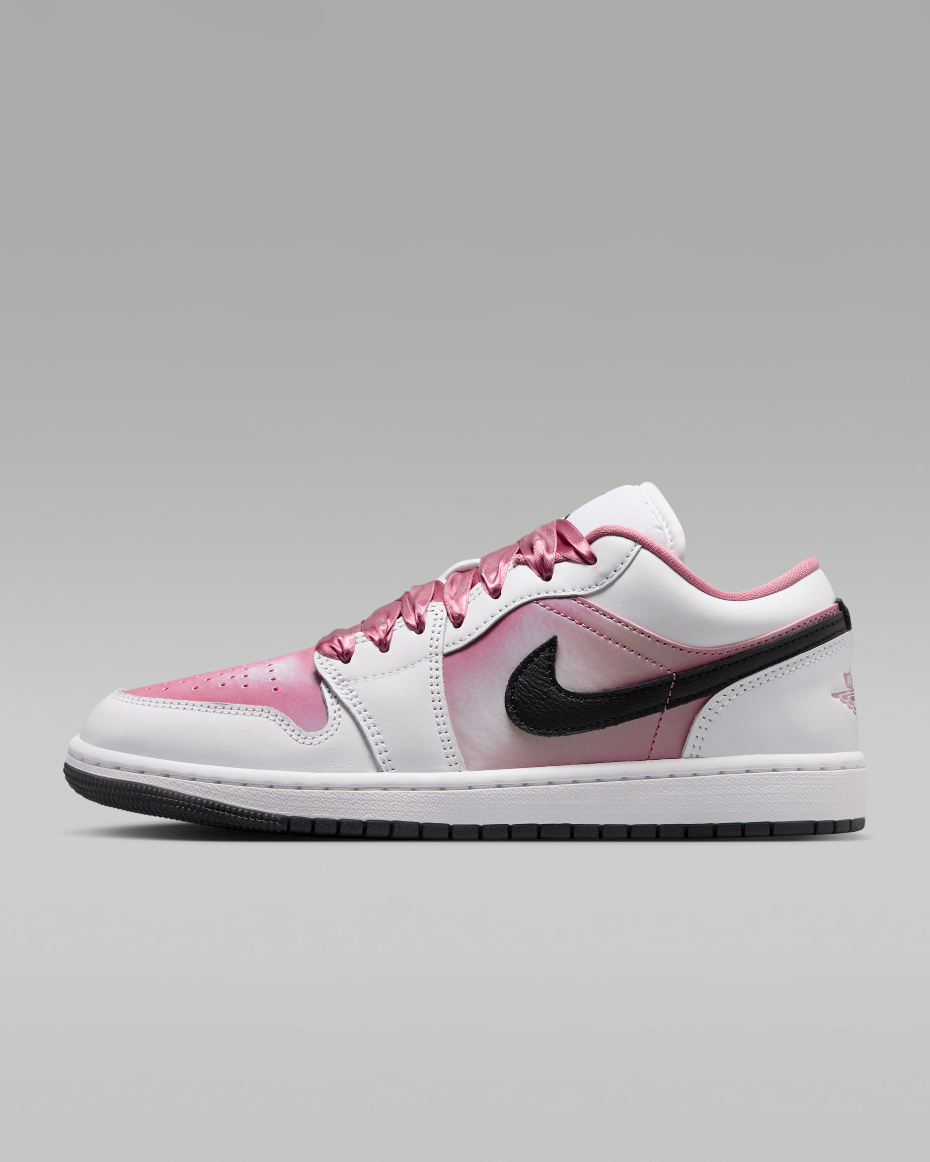 Air Jordan 1 Low SE — White/Black/Desert Berry