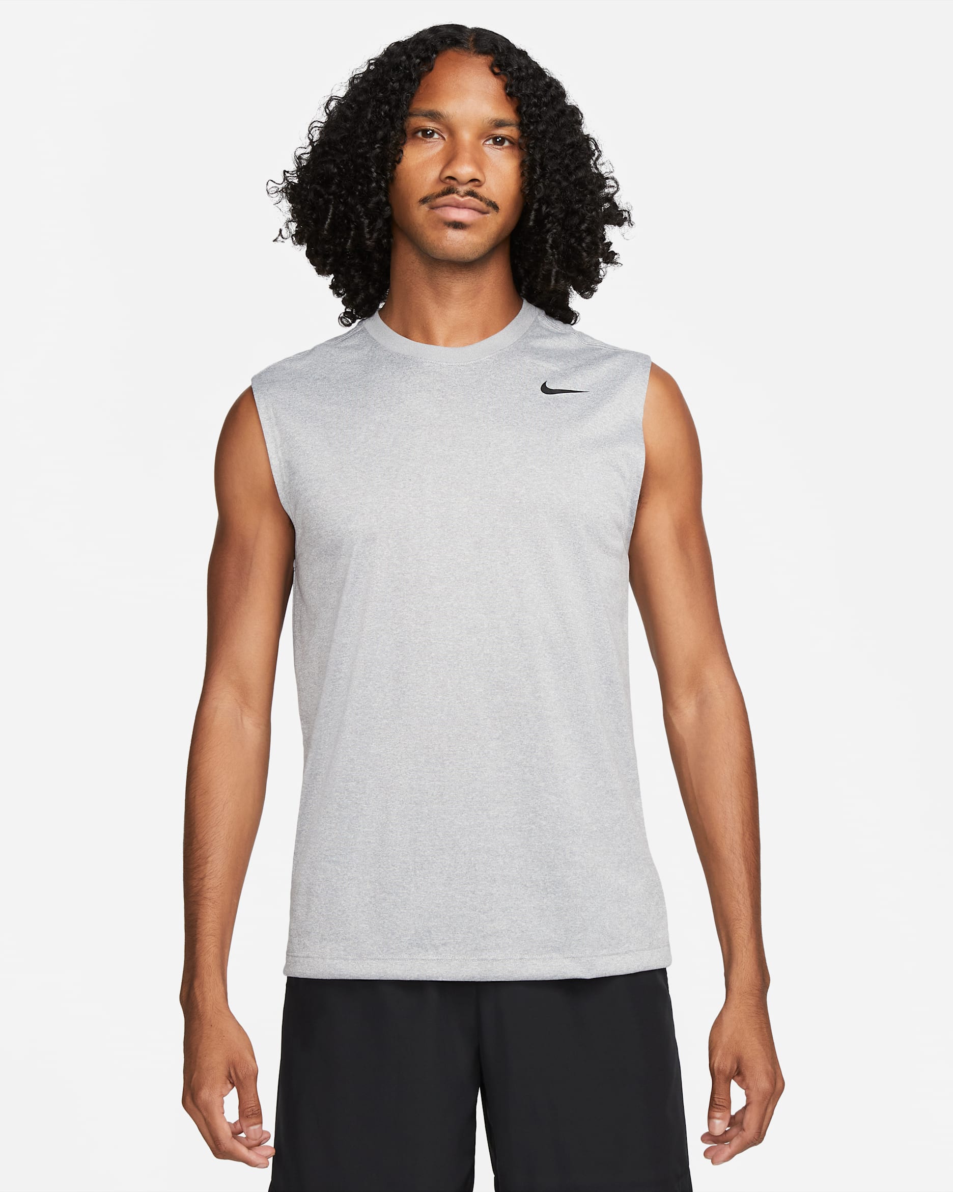 Nike Dri-FIT Legend — Tumbled Grey/Flat Silver/Heather/Black