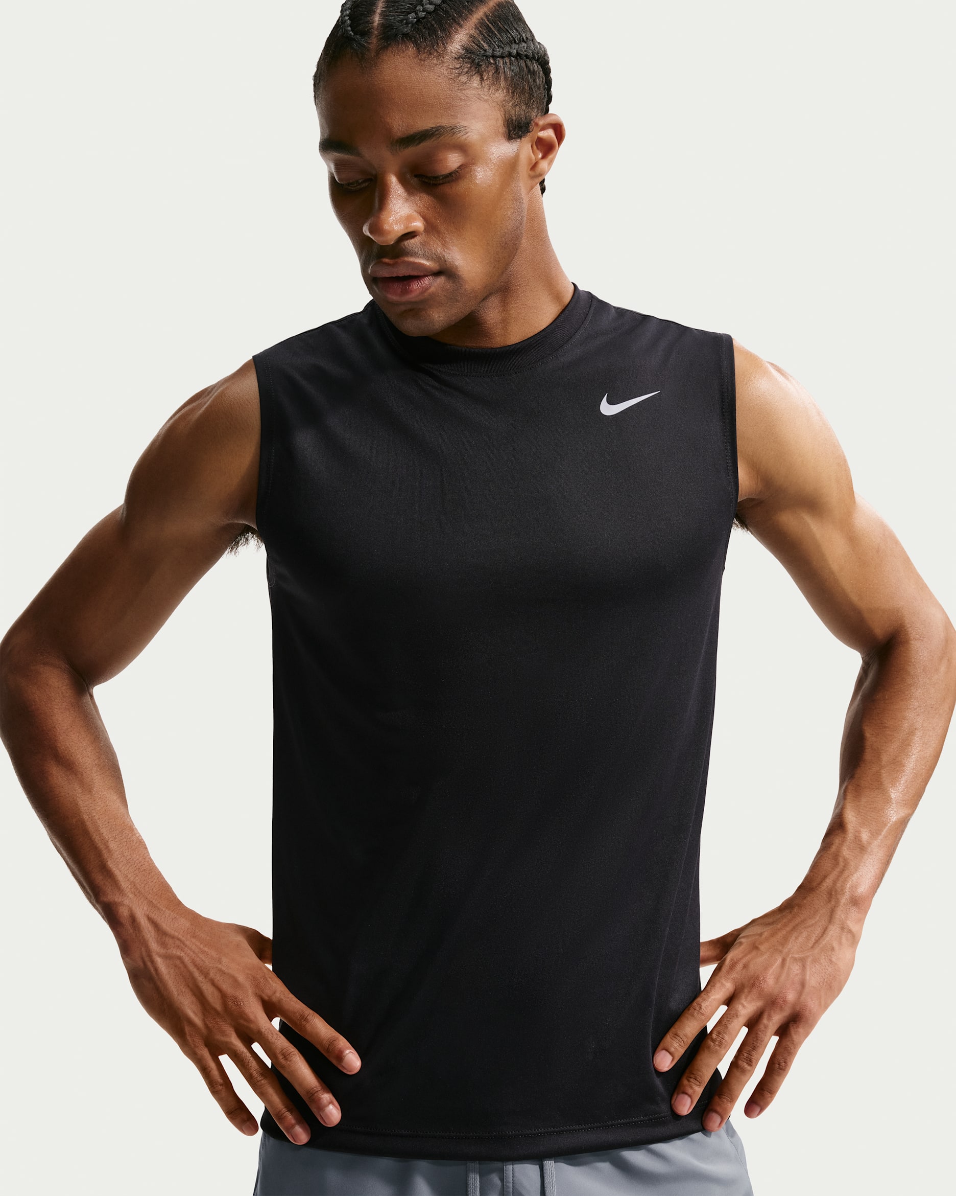 Nike Dri-FIT Legend — Black/Matte Silver