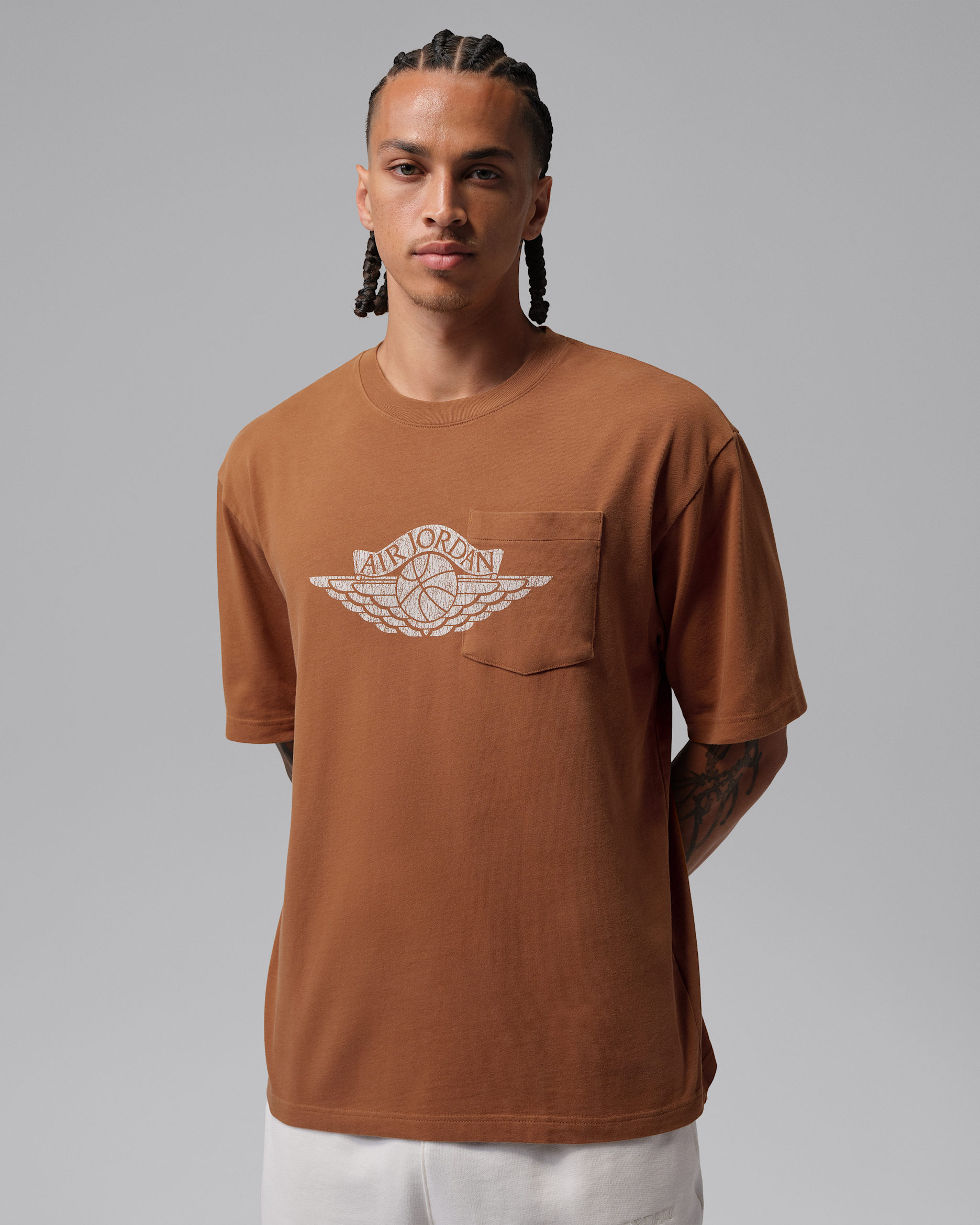 Jordan Flight Essentials — Light British Tan/Shadow Brown