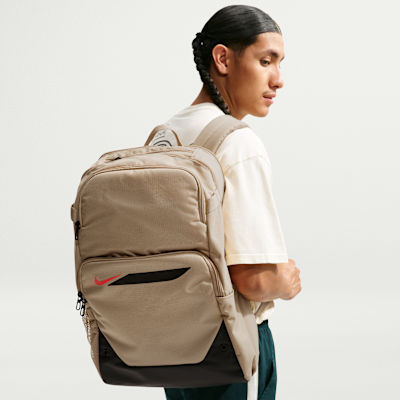 Nike Academy — Linen/Black/Bright Crimson