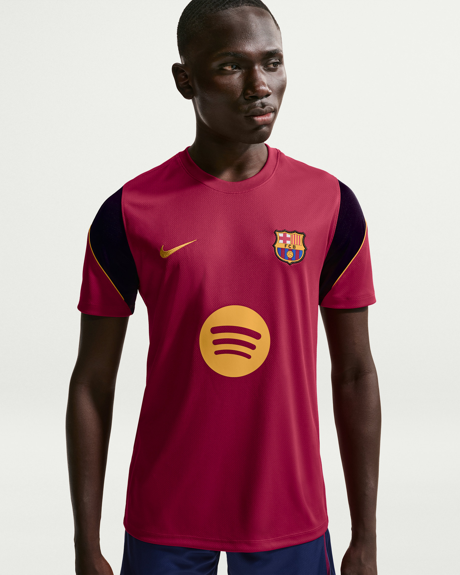 F.C. Barcelona Strike — Noble Red/Blackened Blue/Noble Red/Mineral Yellow