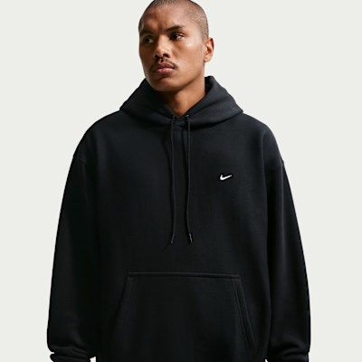 Nike Solo Swoosh — Black/Black/White