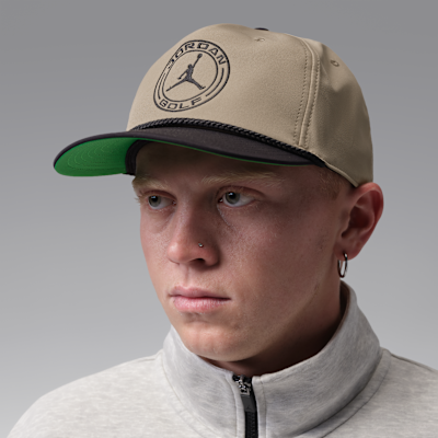 Jordan Pro — Khaki/Black/Kelly Green/Black