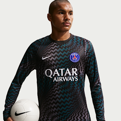 Paris Saint-Germain 2026/27 Stadium Goalkeeper — Black/White