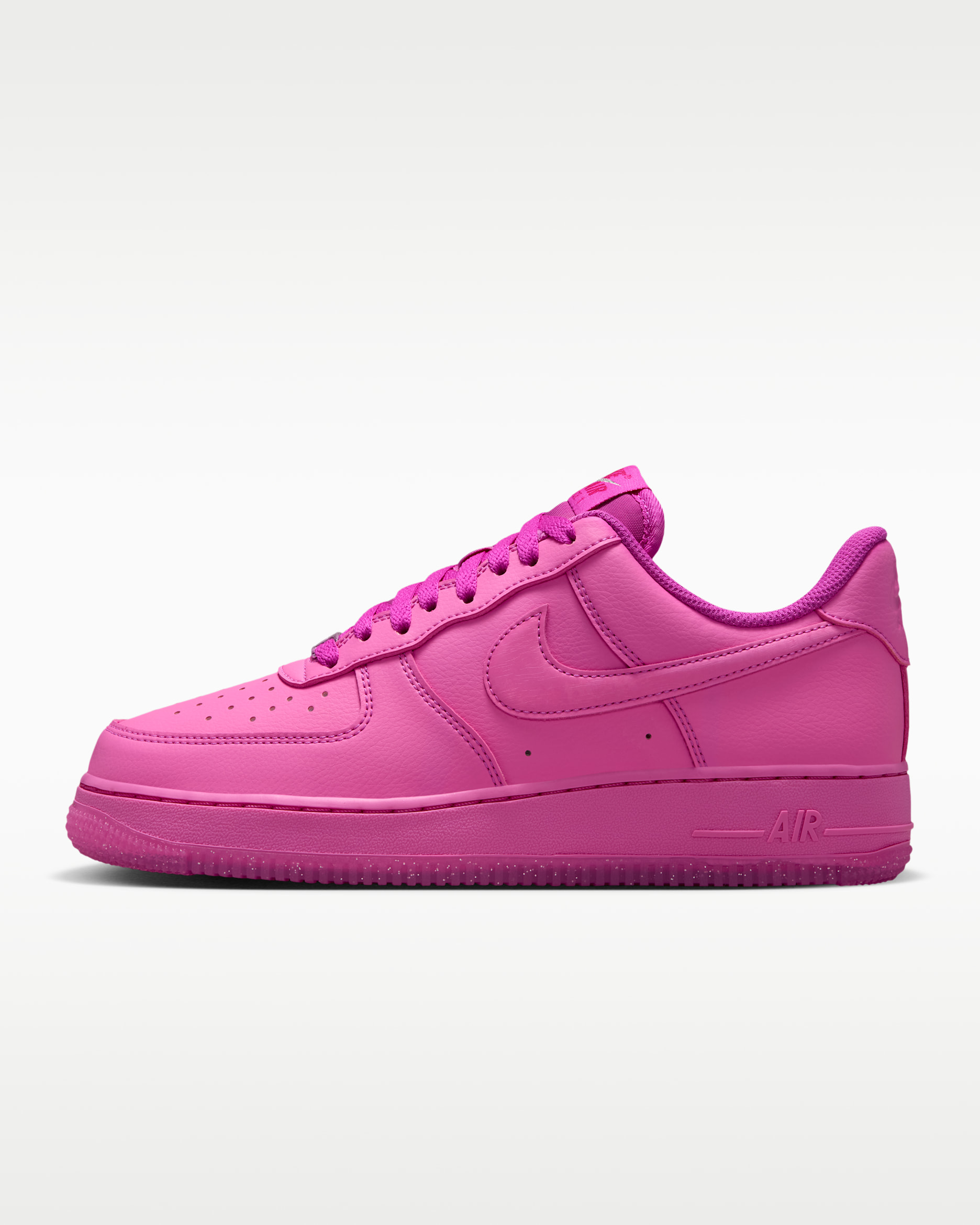 Nike Air Force 1 '07 — Fire Pink/Fireberry/Metallic Silver/Fire Pink