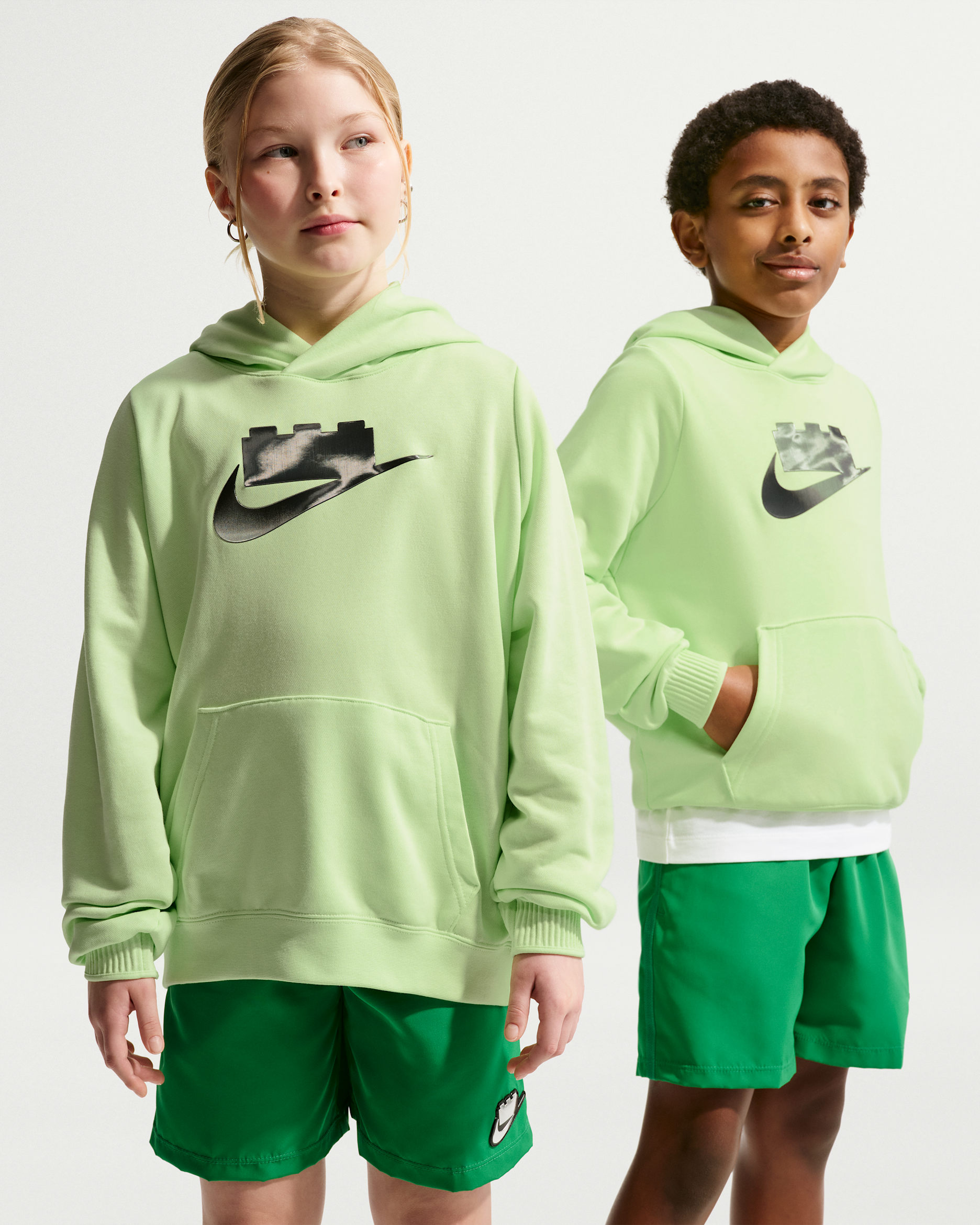 Nike x LEGO® Collection — Light Liquid Lime/Smoke Grey