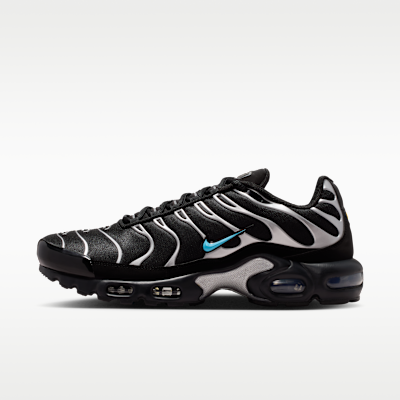 Nike Air Max Plus Premium 'Scorpion' — Black/Chrome/Gamma Blue