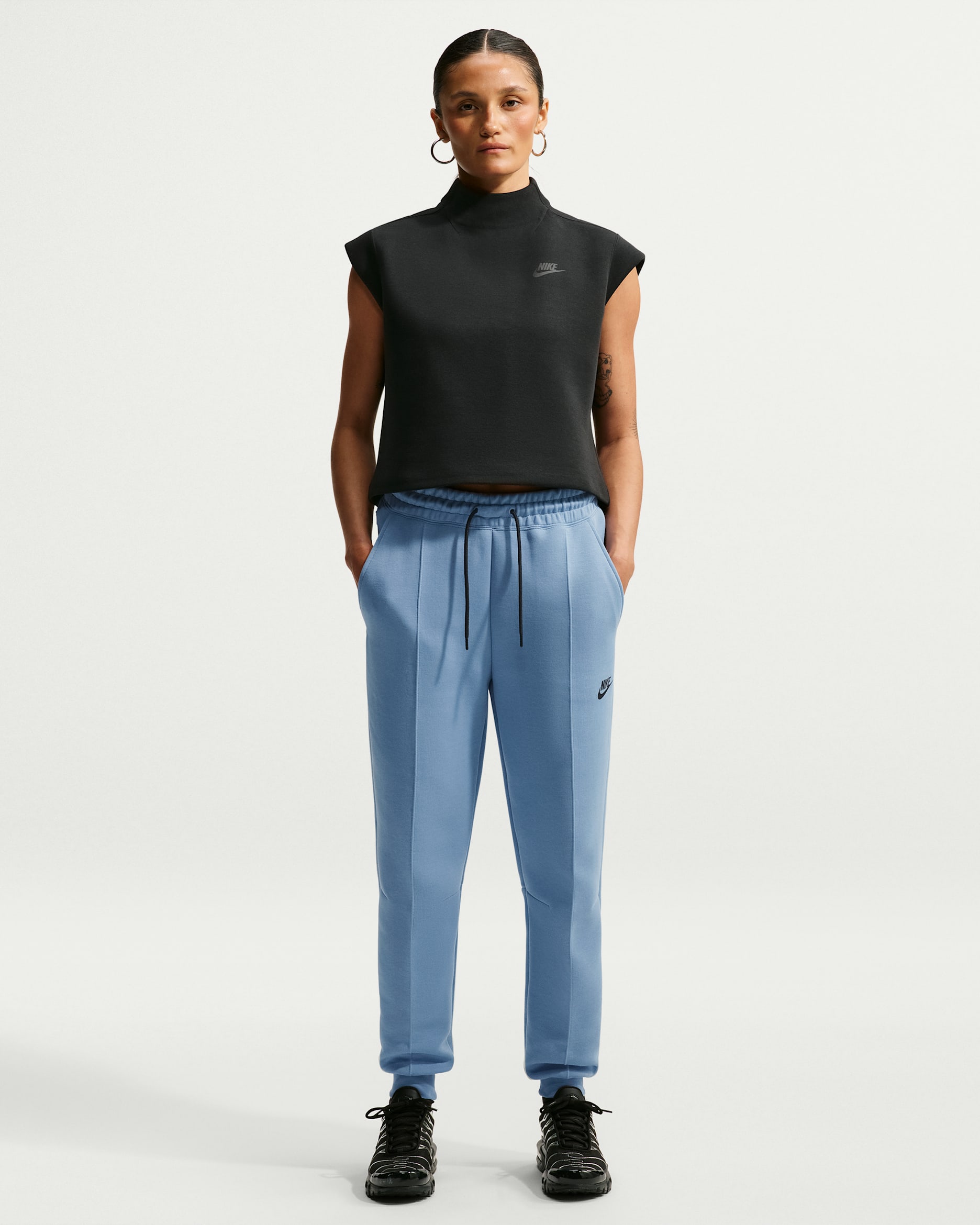 Nike Sportswear Tech Fleece — Work Blue/Black