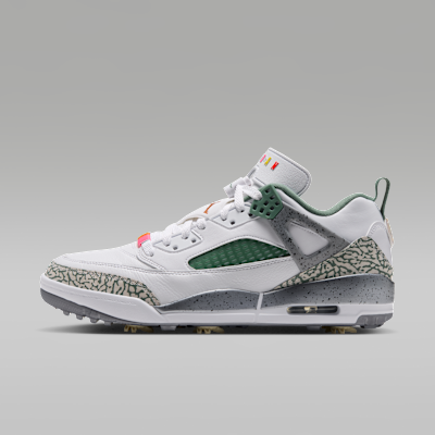 Jordan Spizike G — White/Dutch Green/Light Khaki/Dark Russet