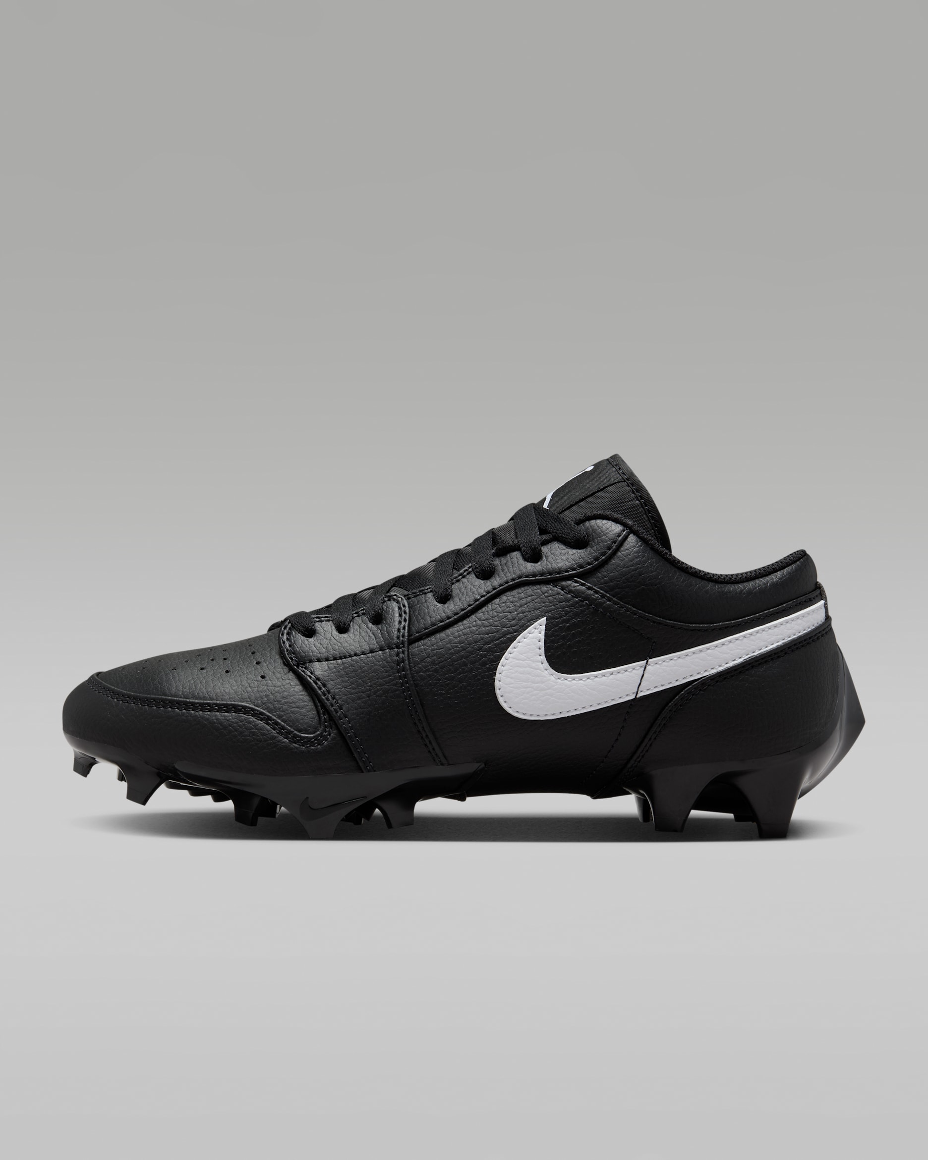 Jordan 1 Low TD — Black/Black/White