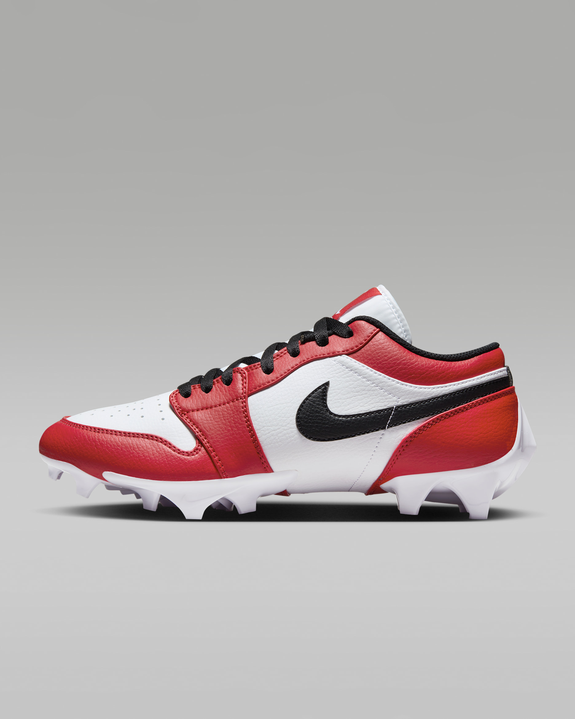 Jordan 1 Low TD — White/Varsity Red/Black