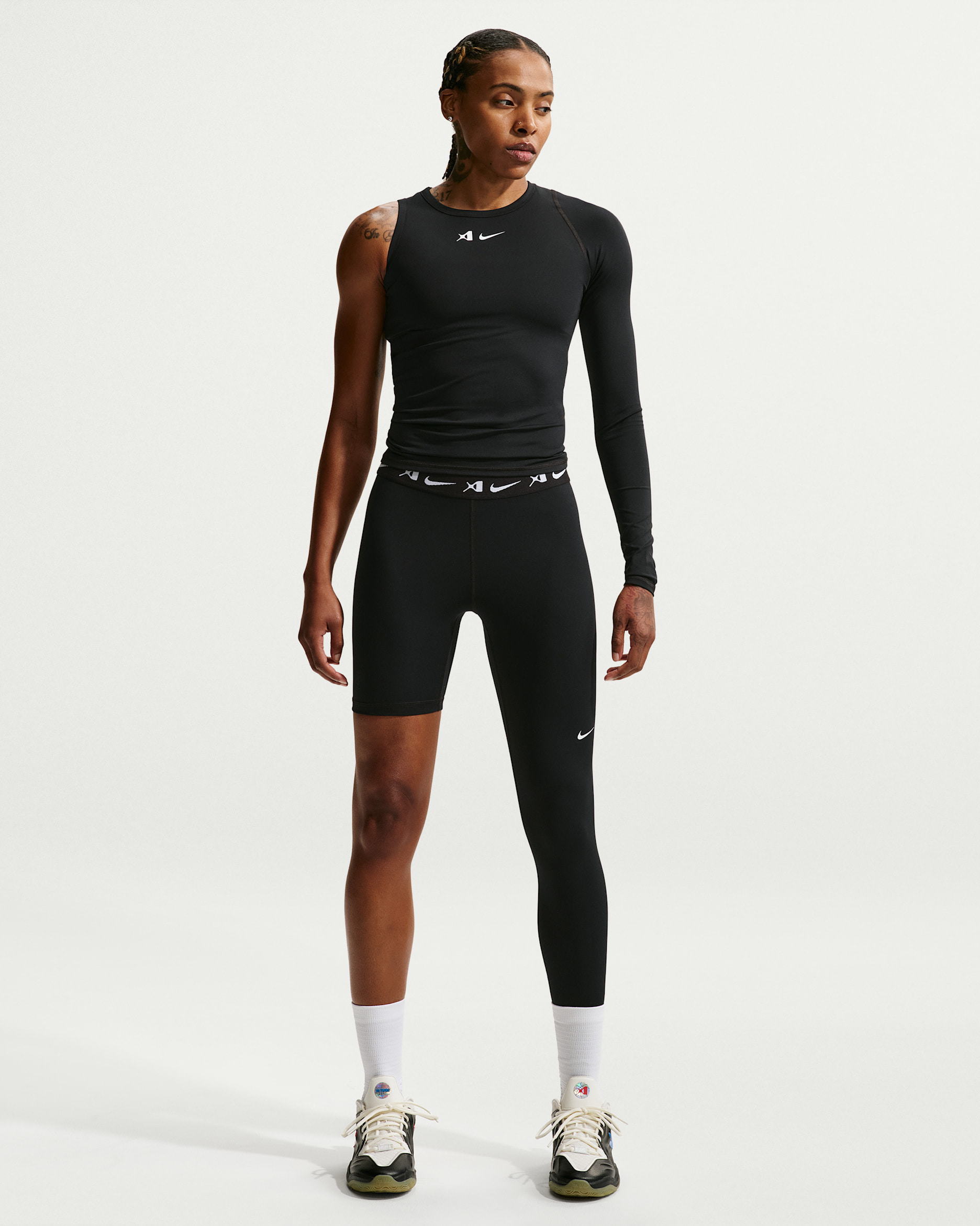 A'ja Wilson — Black/White