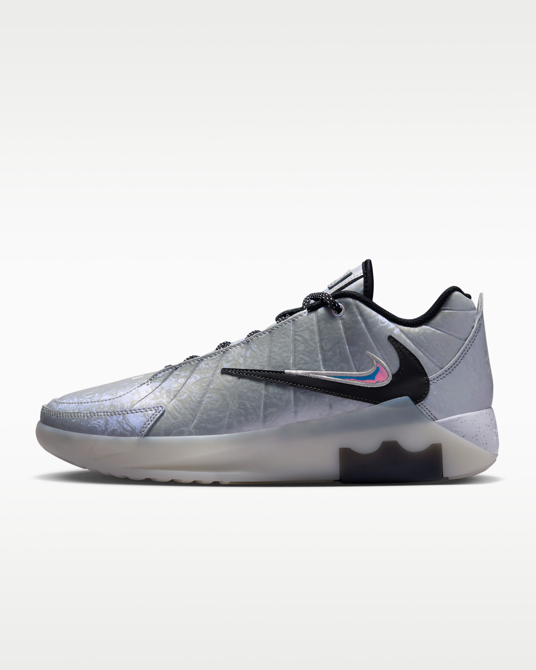 LeBron Witness 9 — Metallic Silver/White/Wolf Grey/Black