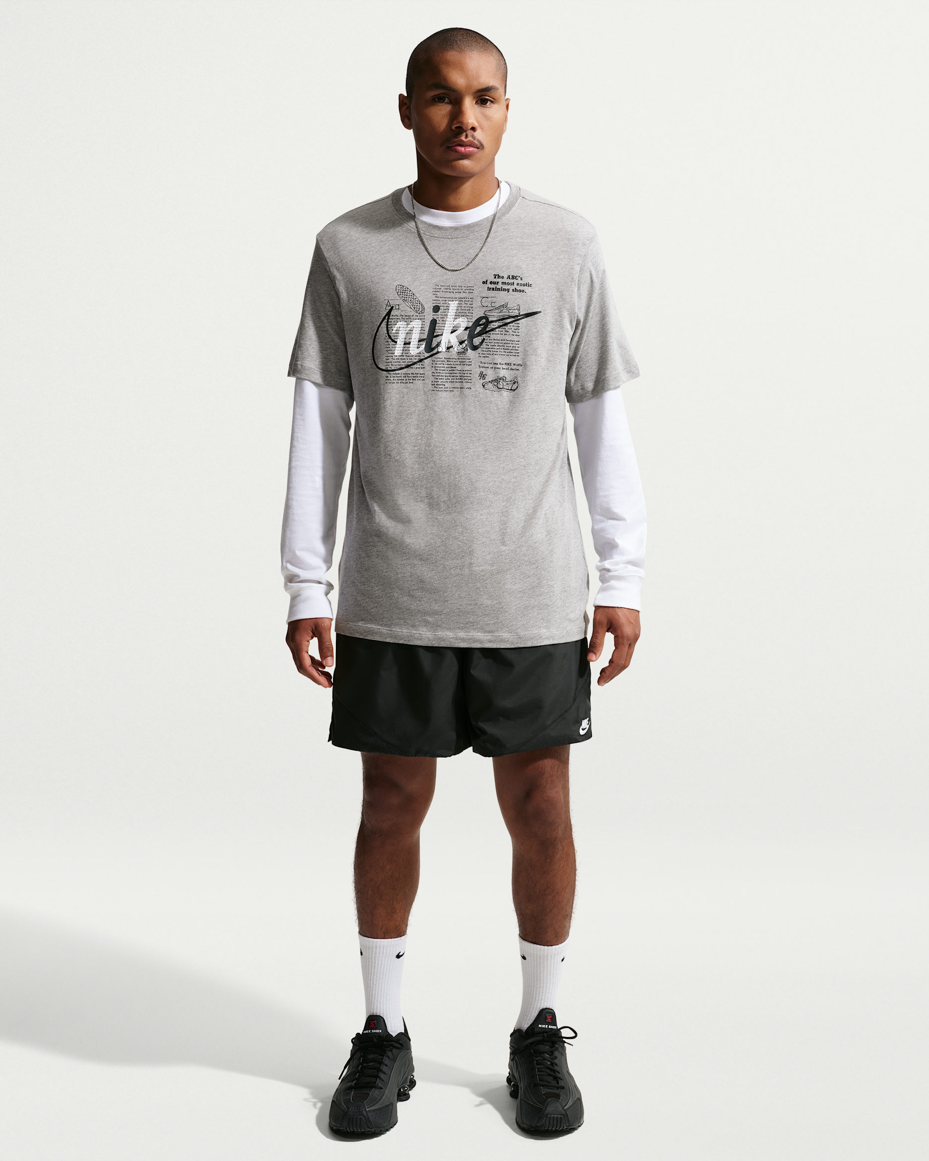 Nike Windrunner — Black/White