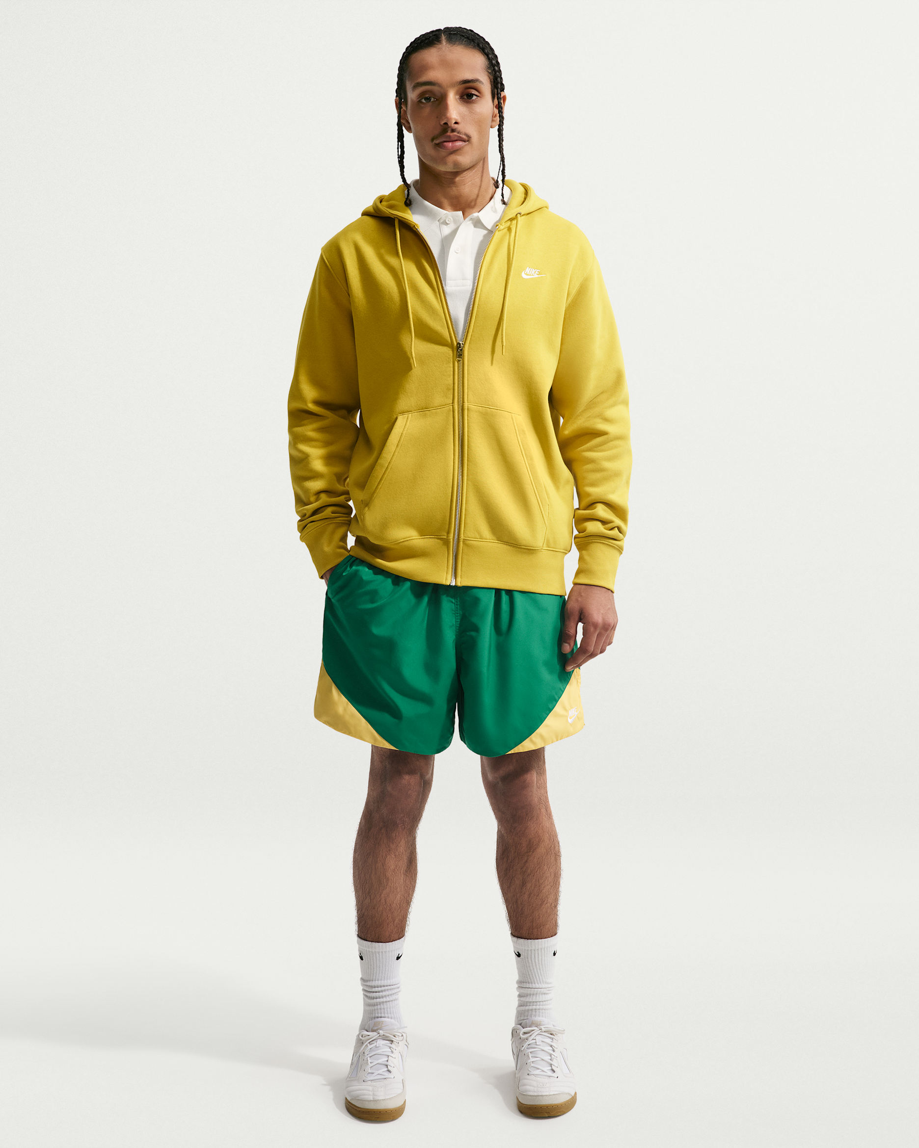 Nike Windrunner — Malachite/Topaz Gold/White