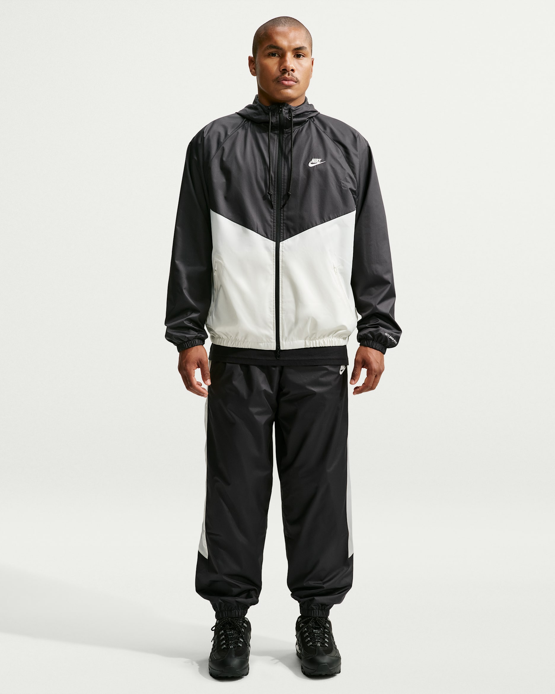 Nike Windrunner — Black/Sail/Sail