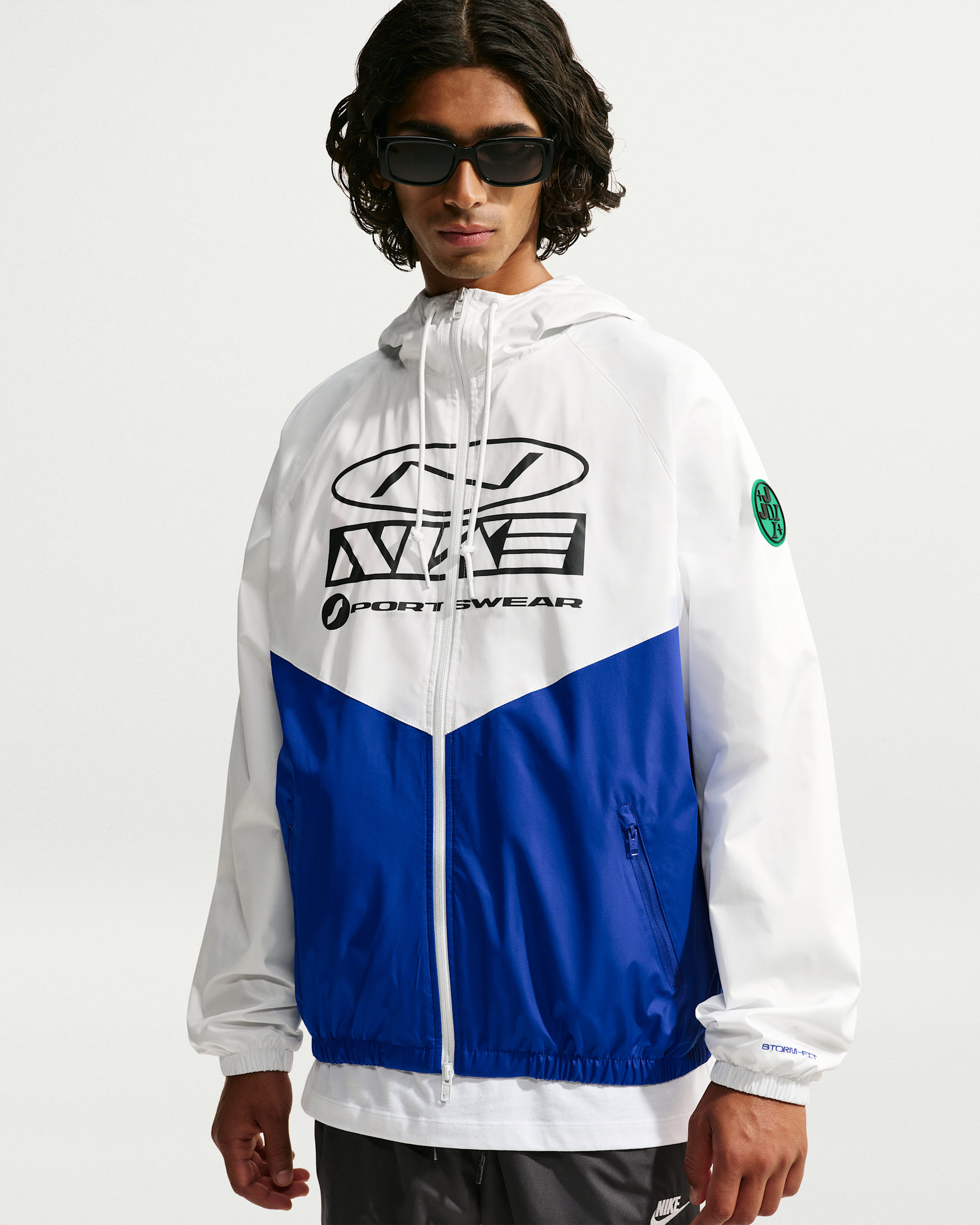 Nike Windrunner — Summit White/Old Royal/Old Royal