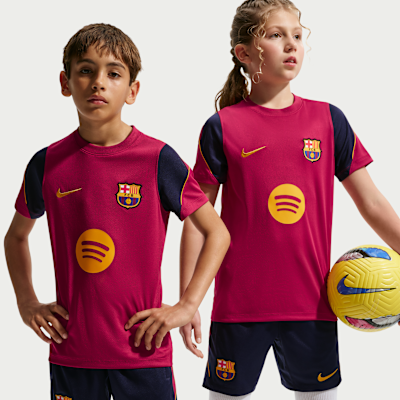 F.C. Barcelona Strike — Noble Red/Blackened Blue/Noble Red/Mineral Yellow