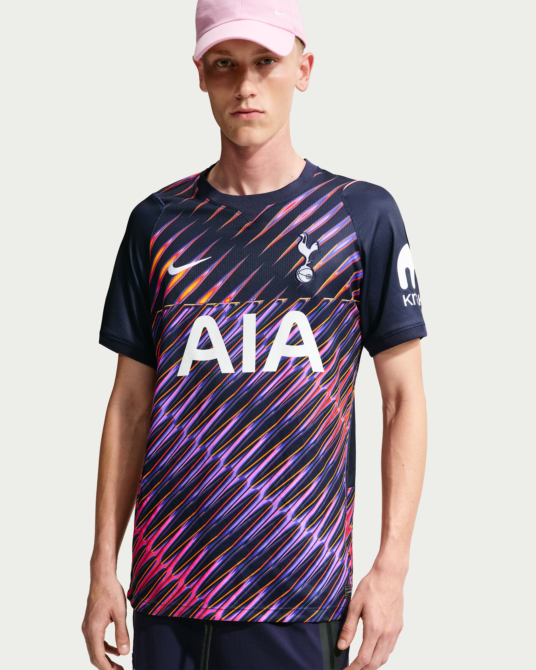 Tottenham Hotspur 2026/27 Stadium Away — Obsidian/White/White