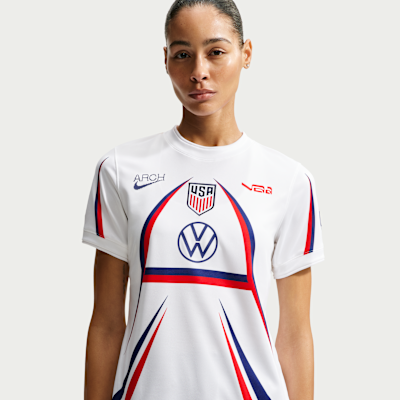 USA x V.A.A. — White/Deep Royal Blue