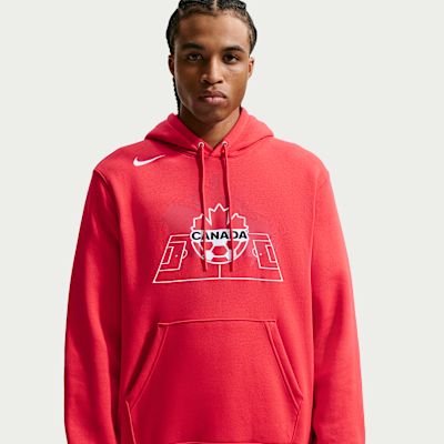 Canada Club Fleece — University Red