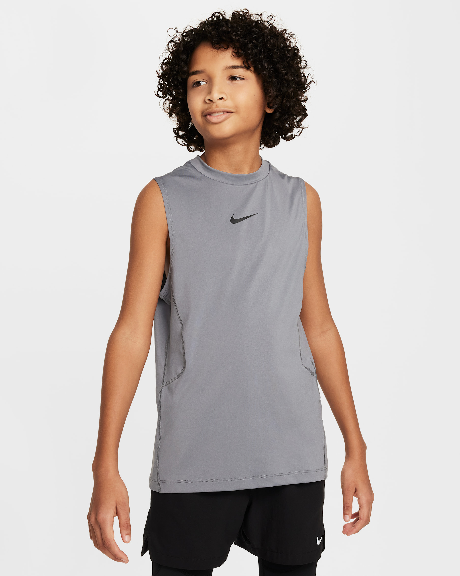 Nike Pro — Smoke Grey/Black