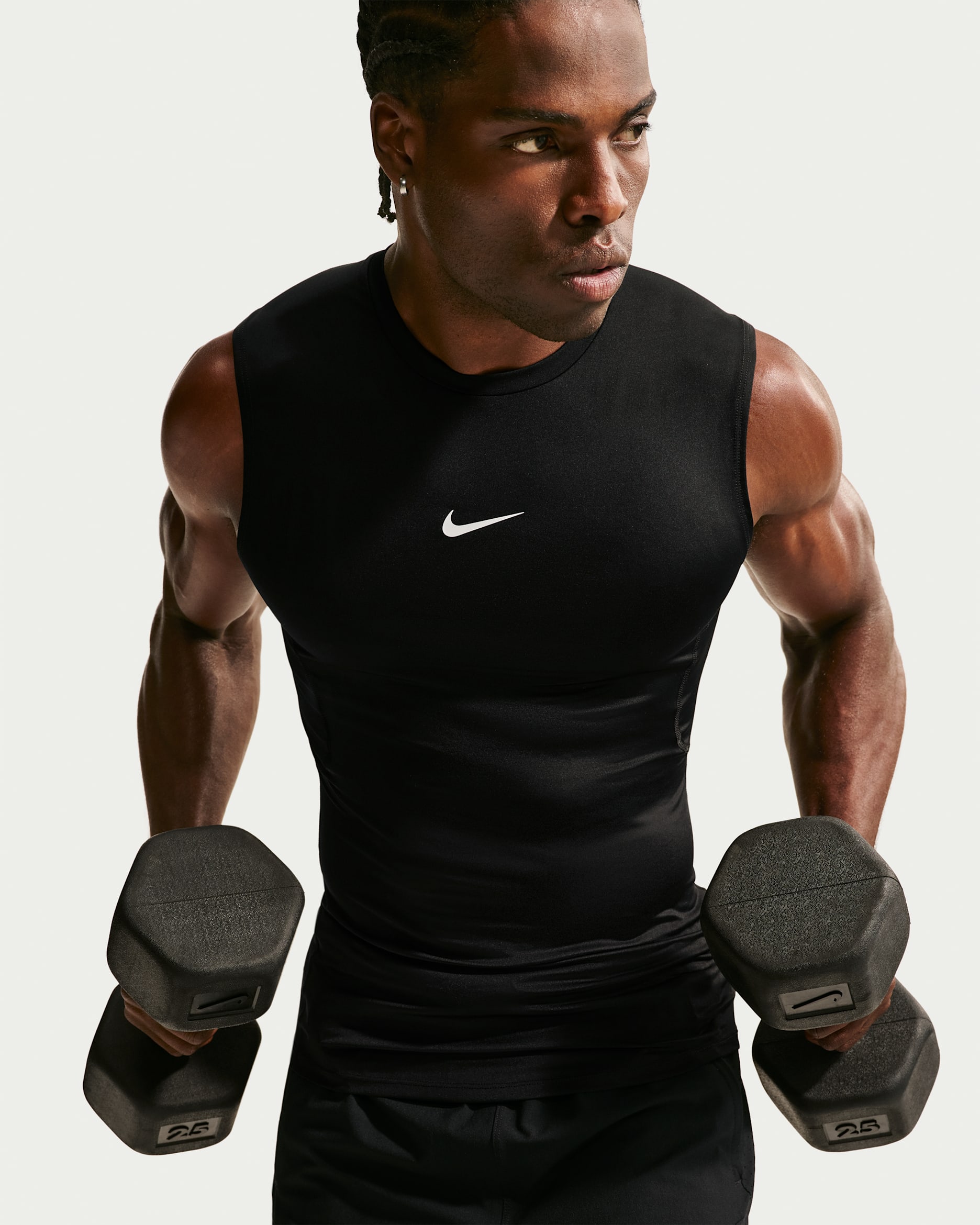 Nike Pro — Black/White