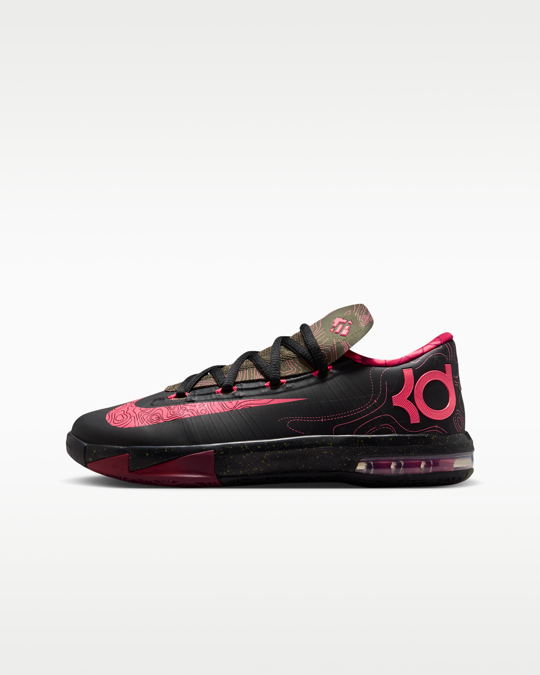 KD 6 'Meteorology' — Black/Medium Olive/Noble Red/Atomic Red