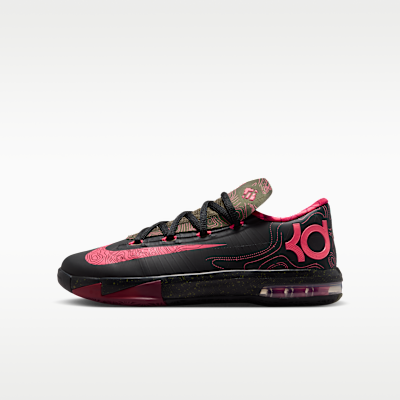 KD 6 'Meteorology' — Black/Medium Olive/Noble Red/Atomic Red