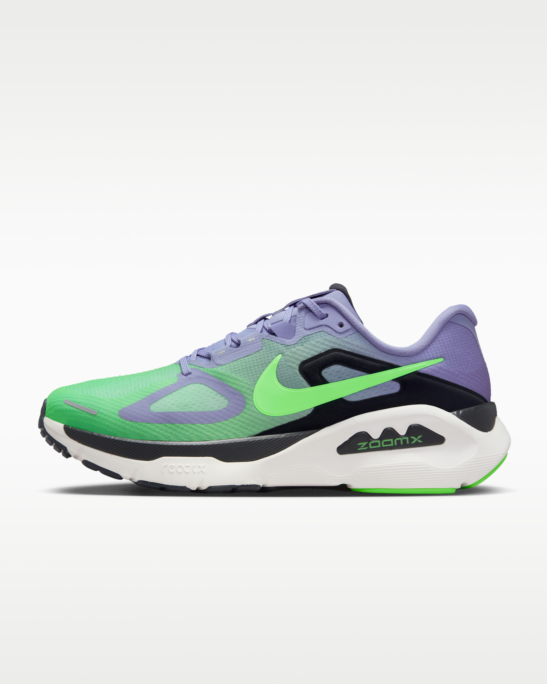 Nike Structure Plus — Iron Purple/Off-Noir/Sail/Voltage Green