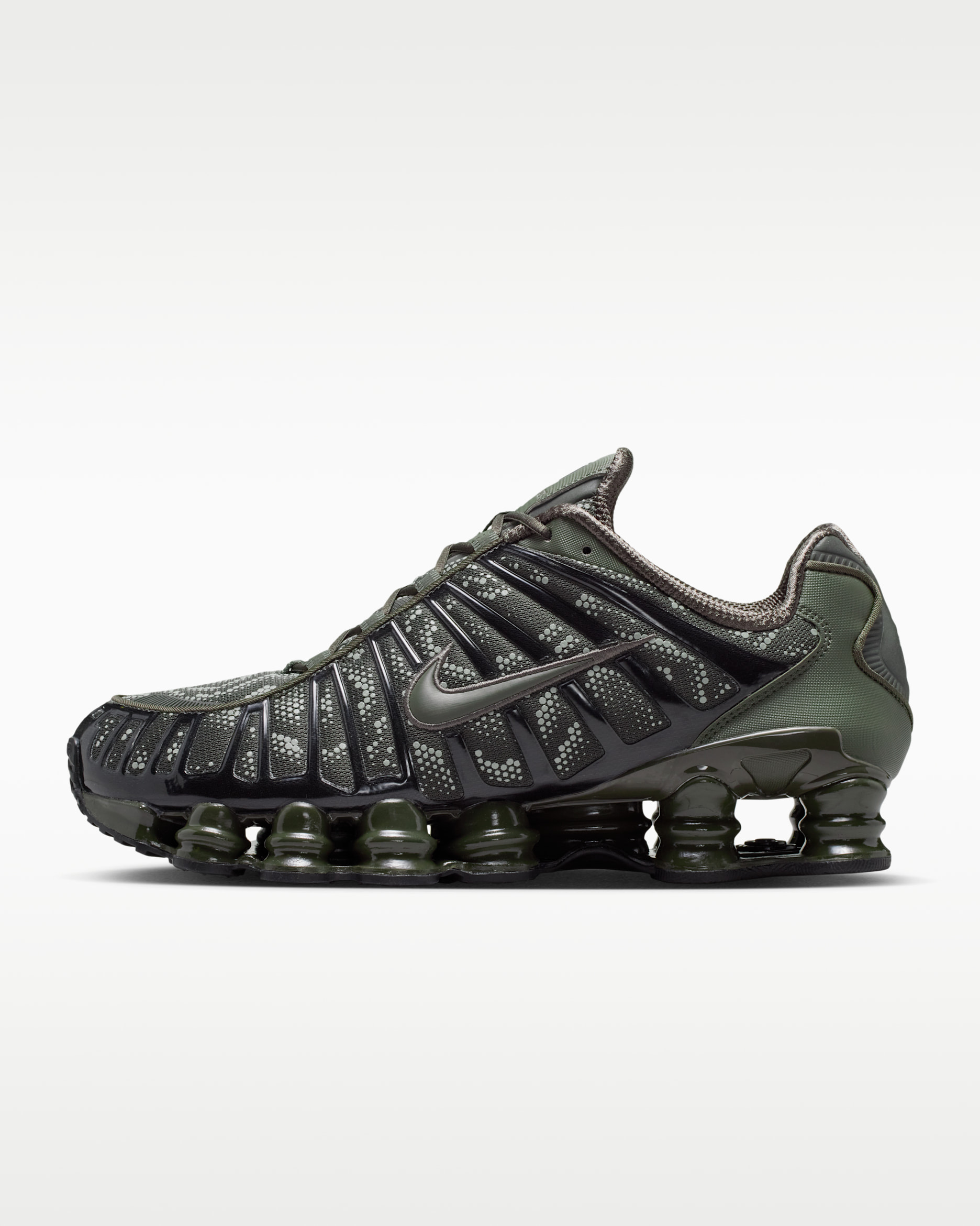 Nike Shox TL — Newsprint/Black/Newsprint