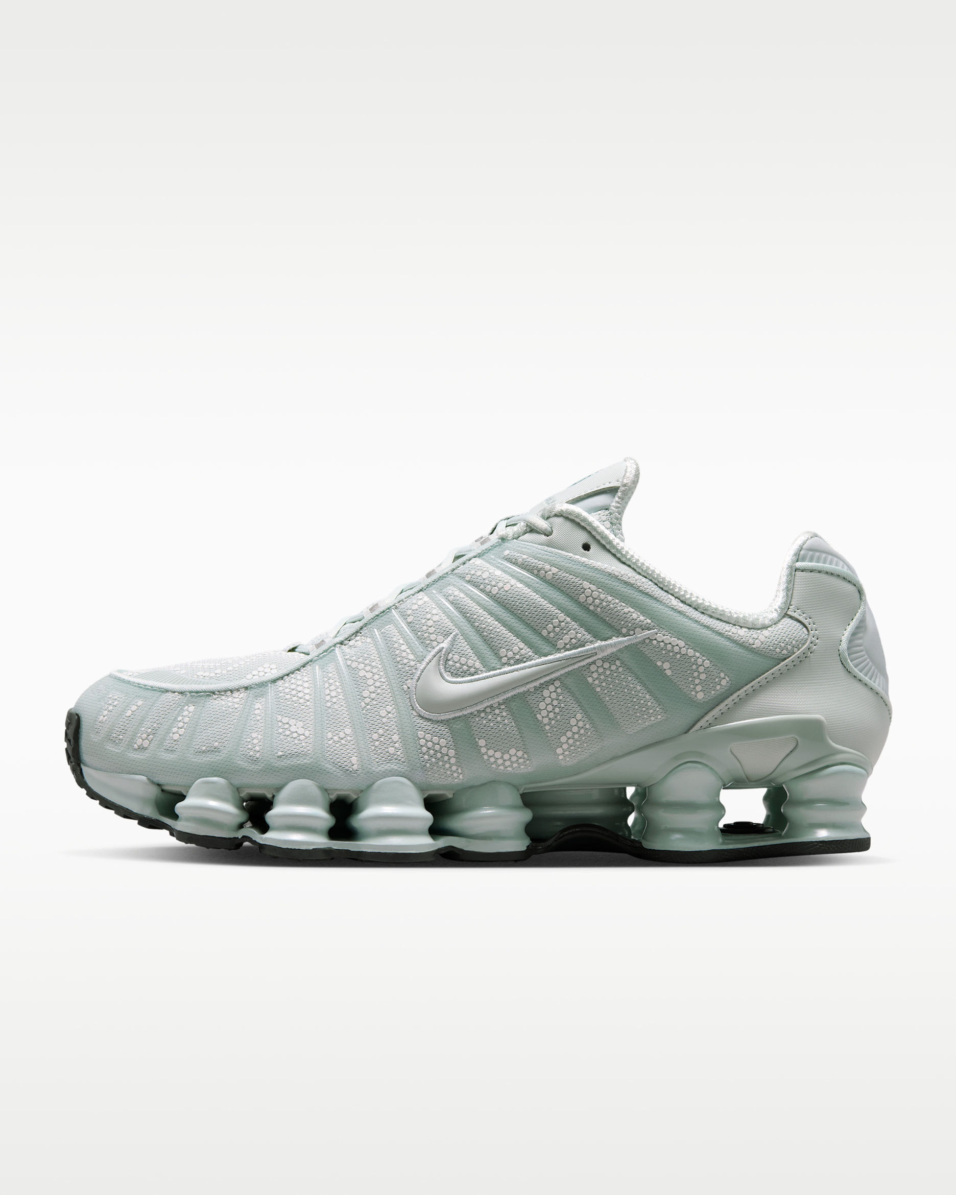Nike Shox TL — Light Silver/Newsprint/Light Silver