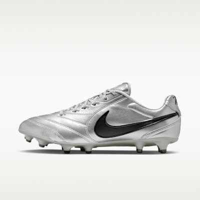 Nike Tiempo Ligera Pro — Metallic Silver/Black