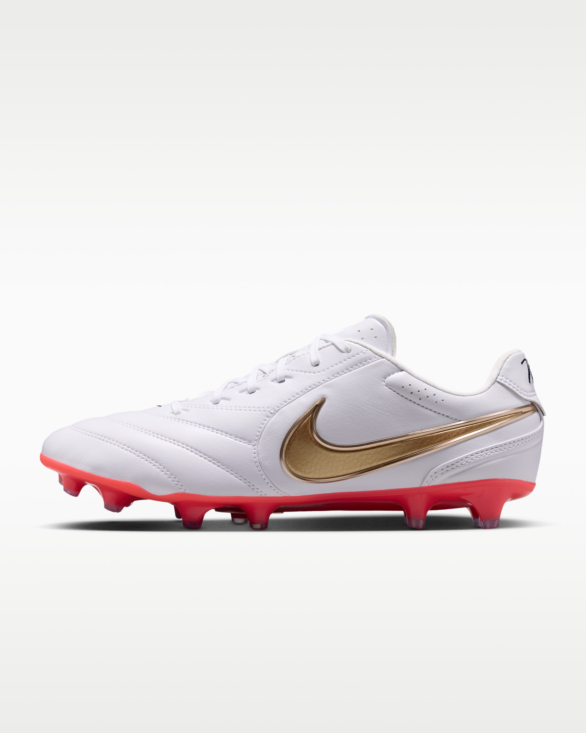 Nike Tiempo Ligera Pro — White/Bright Crimson/Blur