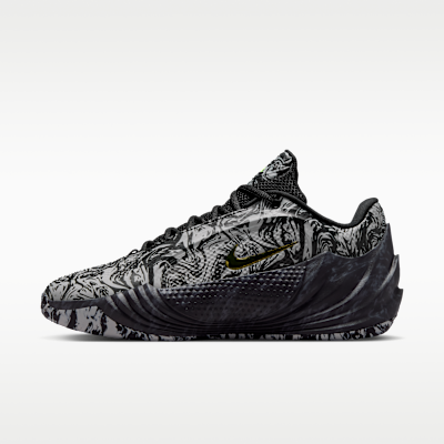 Giannis Freak 8 'Etched in Stone' — Black/Light Smoke Grey/Volt