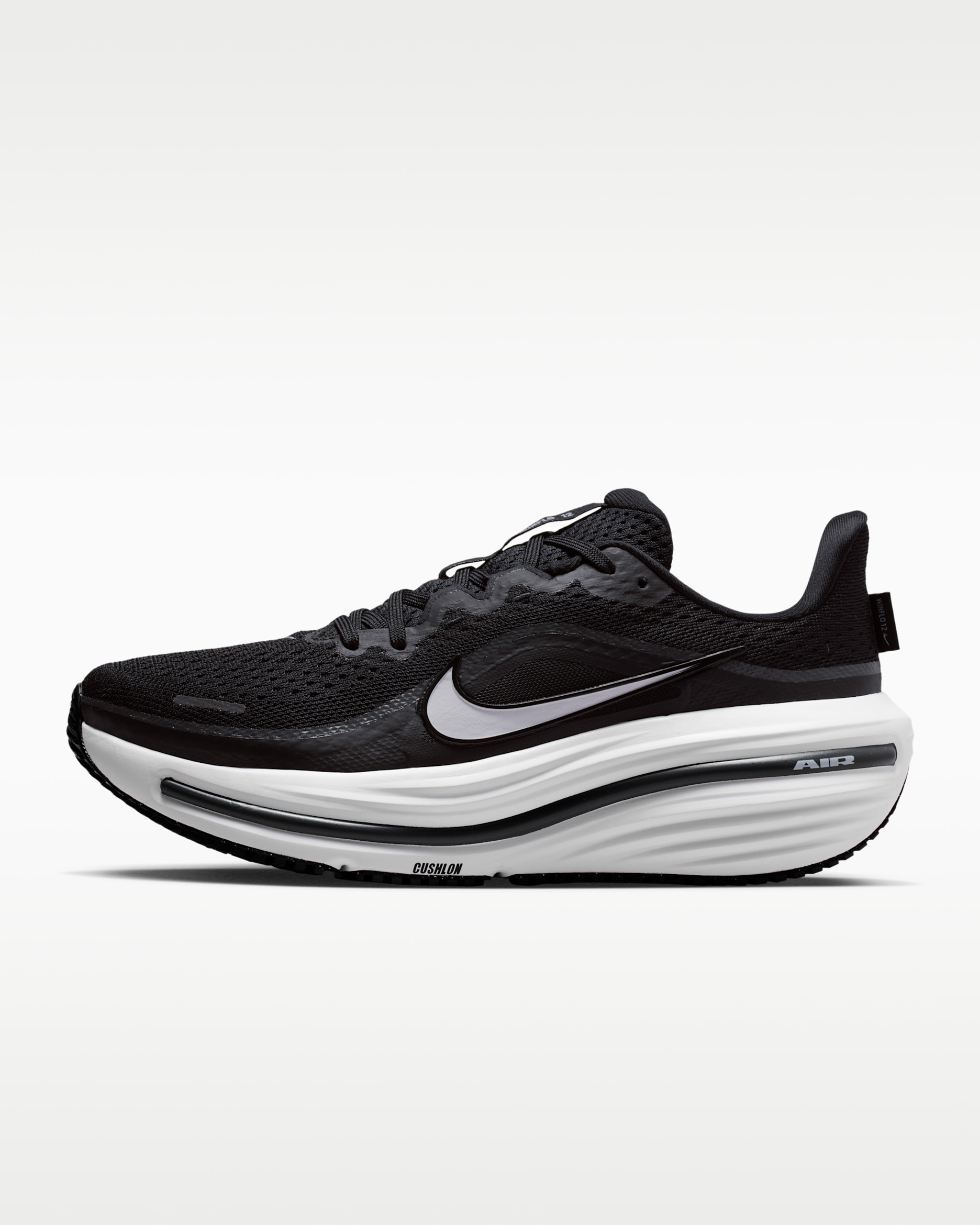 Nike Winflo 12 — Black/Dark Smoke Grey/White