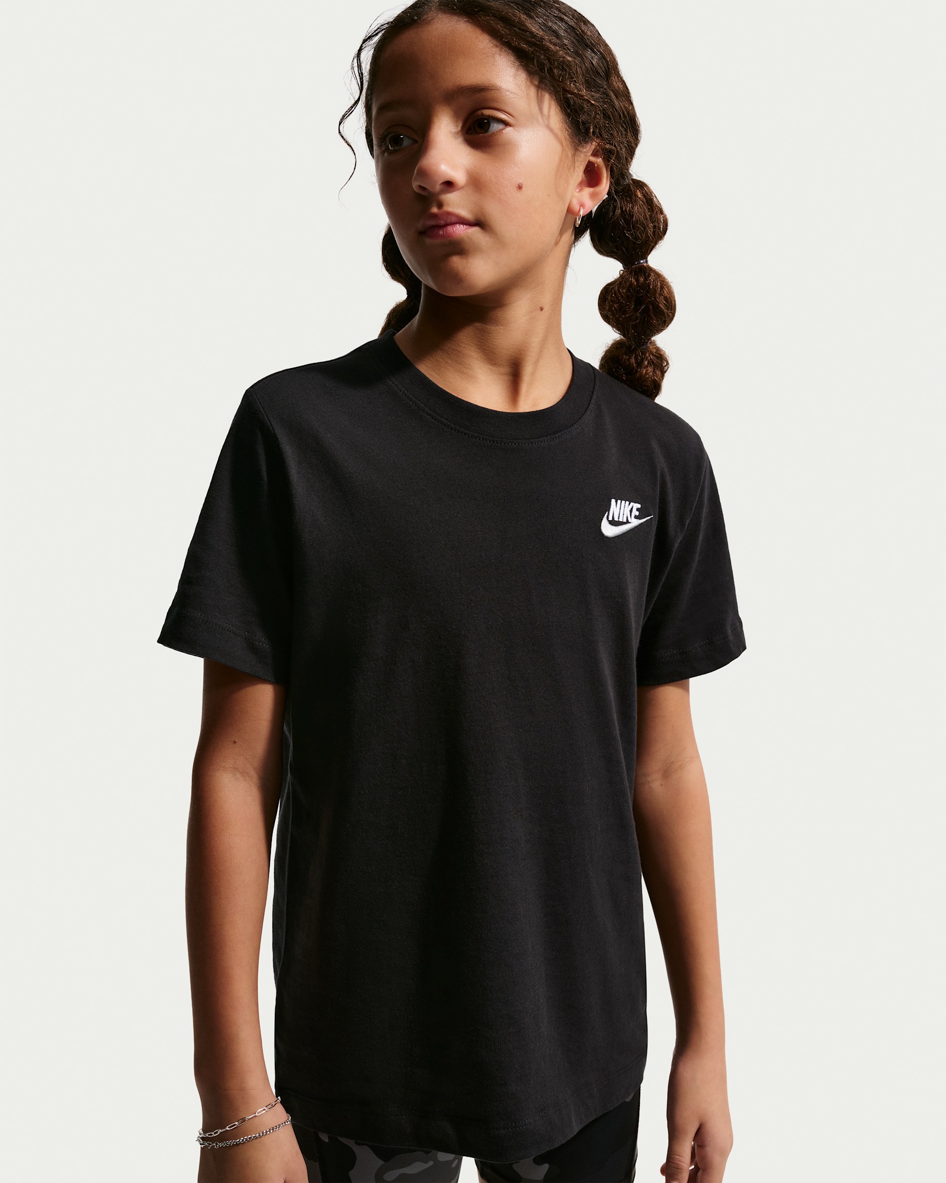 Nike Sportswear — Black/White/Wolf Grey