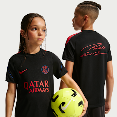 Paris Saint-Germain Strike — Black/Hyper Royal/Global Red/Global Red