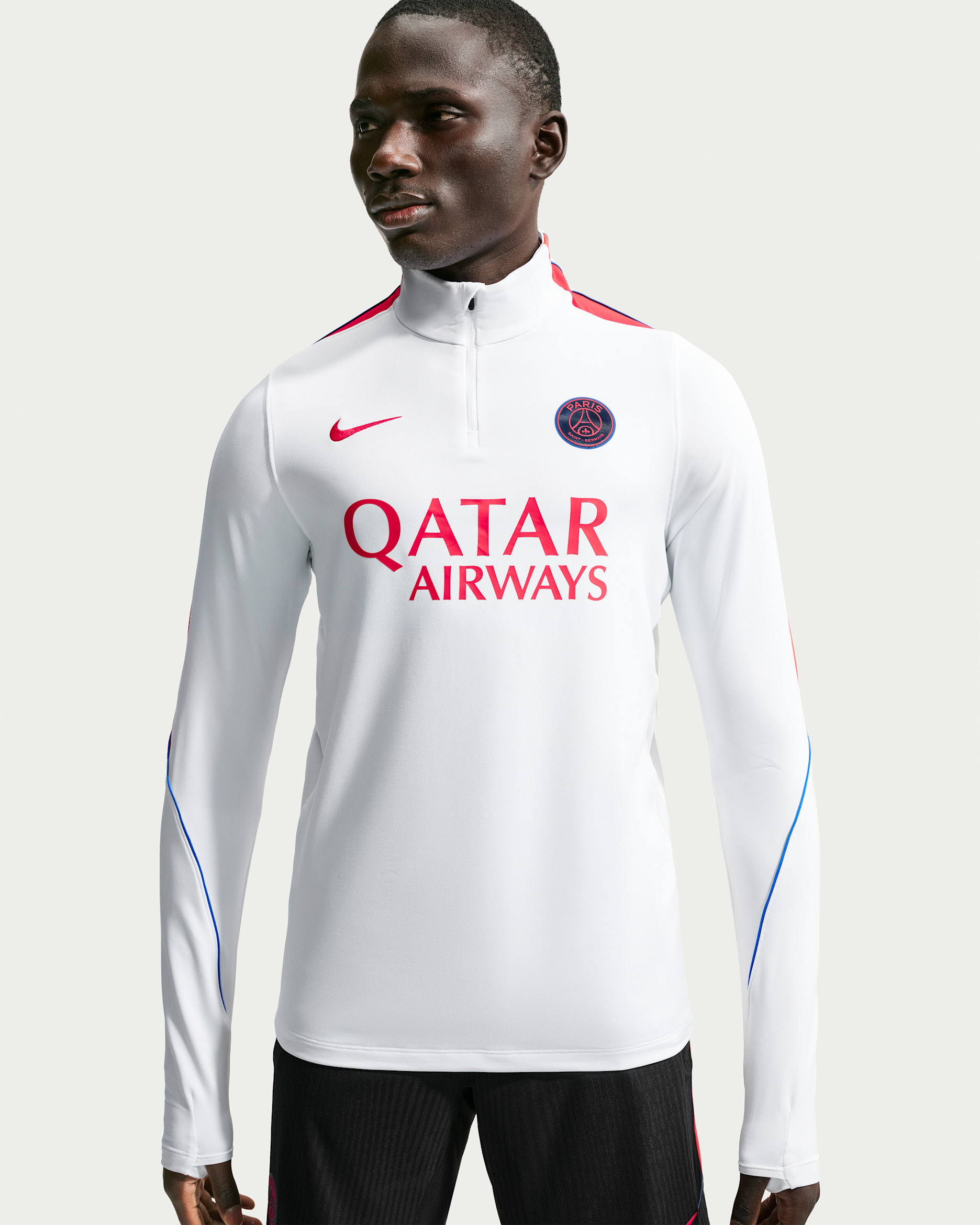 Paris Saint-Germain Strike — White/Global Red/Global Red