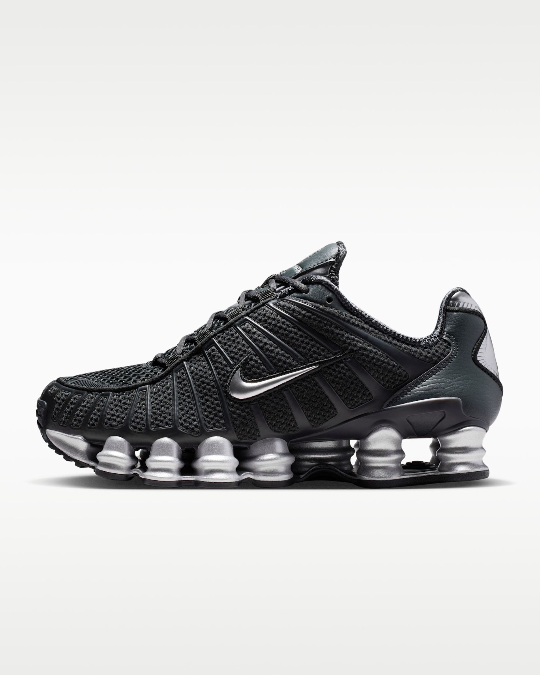 Nike Shox TL — Off-Noir/Black/Metallic Silver
