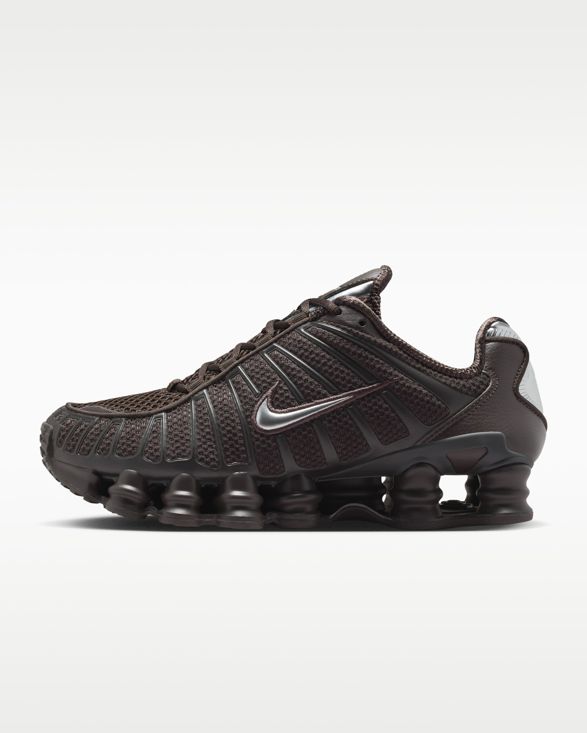 Nike Shox TL — Velvet Brown/Metallic Silver