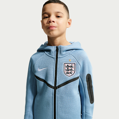England Tech Fleece — Work Blue/White
