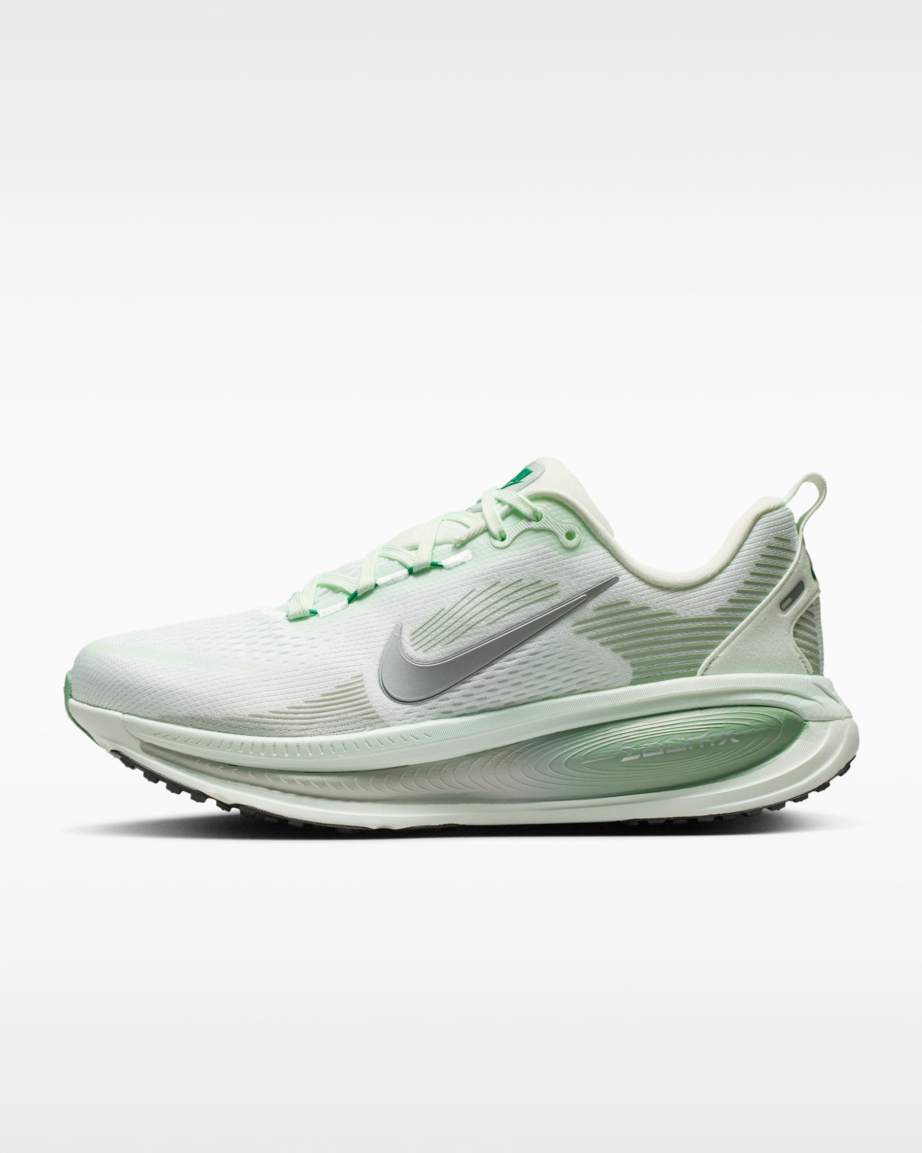 Nike Vomero 18 — Barely Green/Steam/Light Silver/Metallic Silver