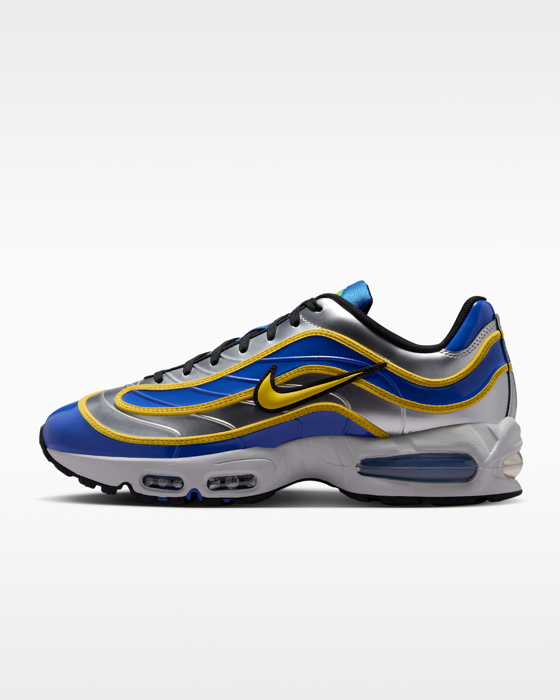 Nike Air Max Joga Bonito R9 — Metallic Silver/Varsity Royal/Black/Varsity Maize