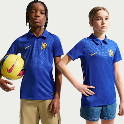 Chelsea FC 2026/27 Stadium Home — Bright Blue/Midwest Gold/Midwest Gold