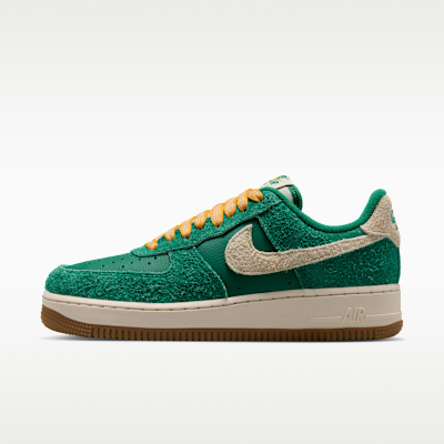 Nike Air Force 1 '07 'Game Day'  — Malachite/University Gold/Gum Medium Brown/Coconut Milk