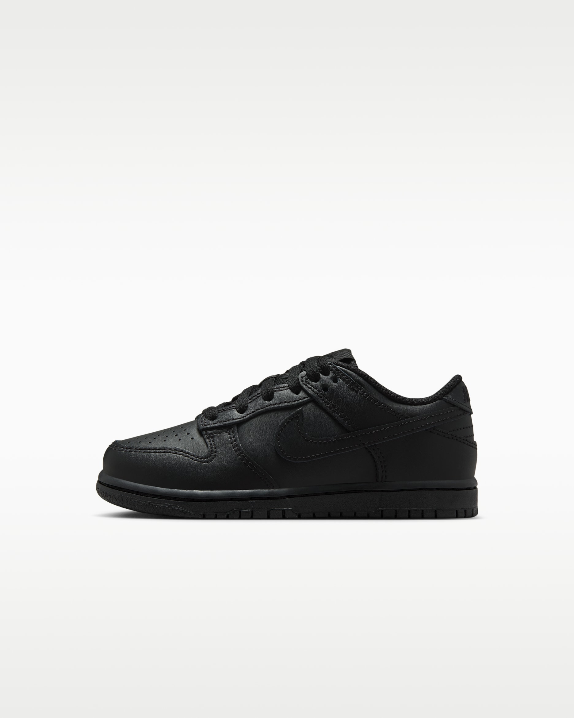Nike Dunk Low — Black/Black/Black