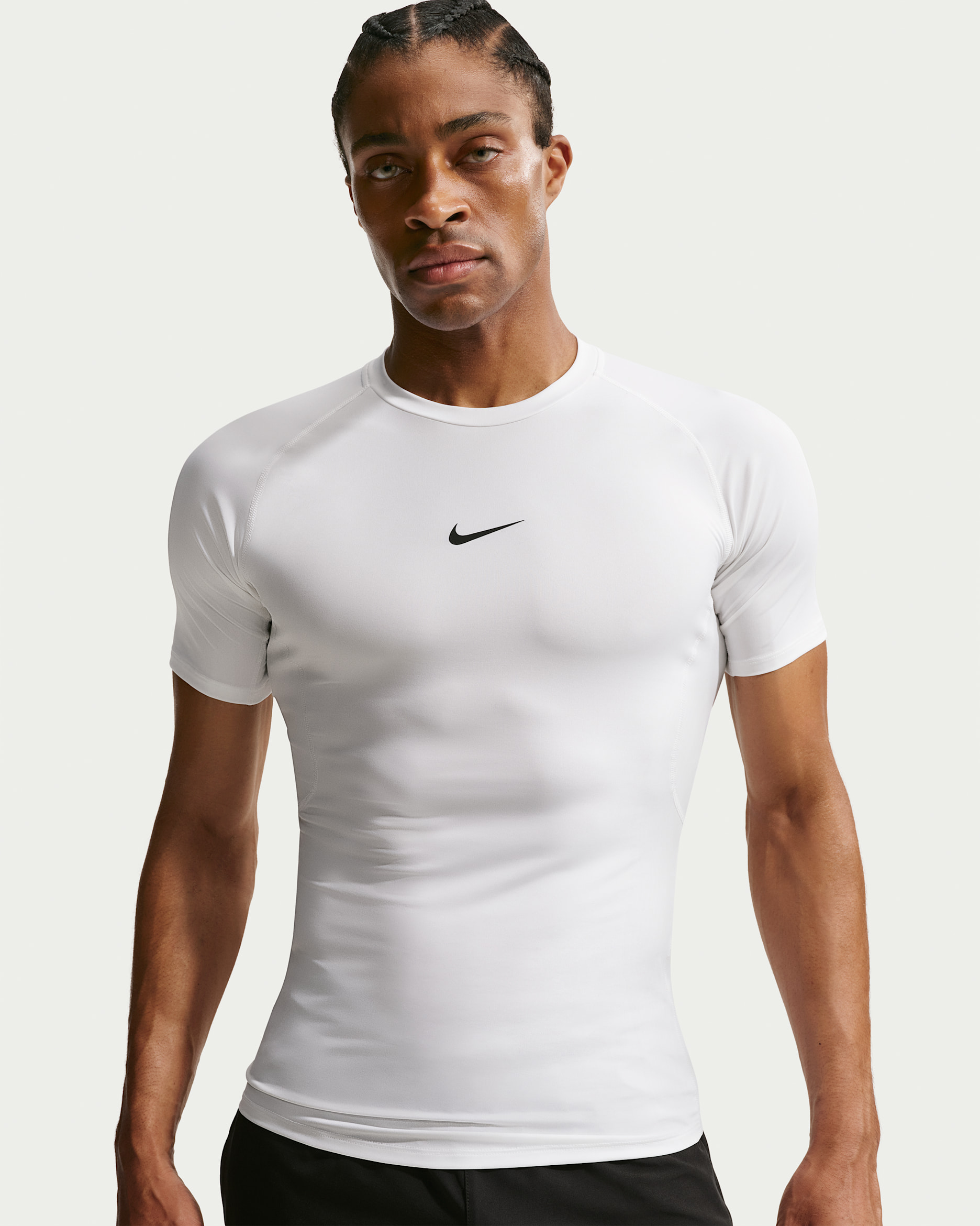 Nike Pro — White/Black