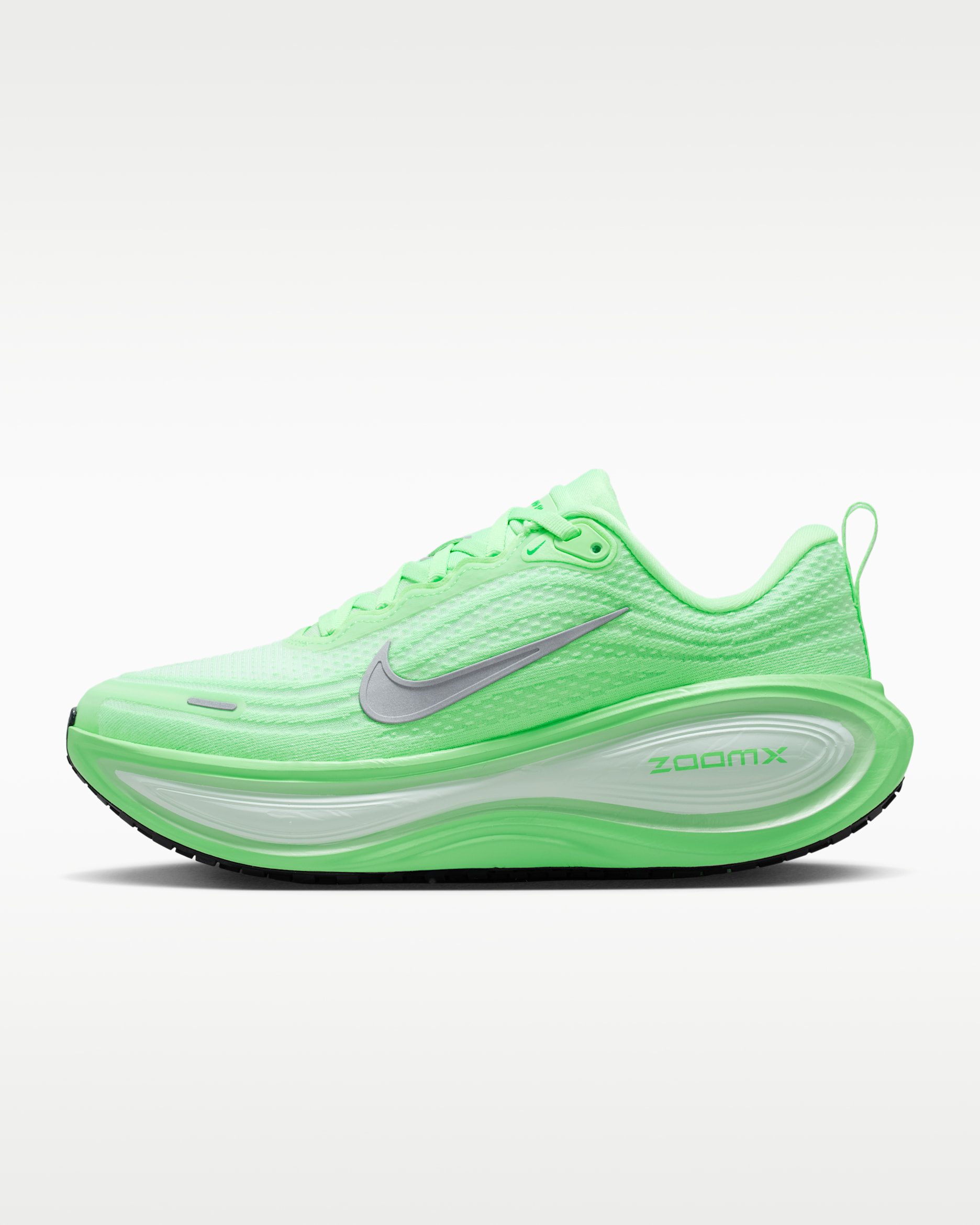 Nike Vomero Plus — White/Illusion Green/Cucumber Calm/Metallic Silver